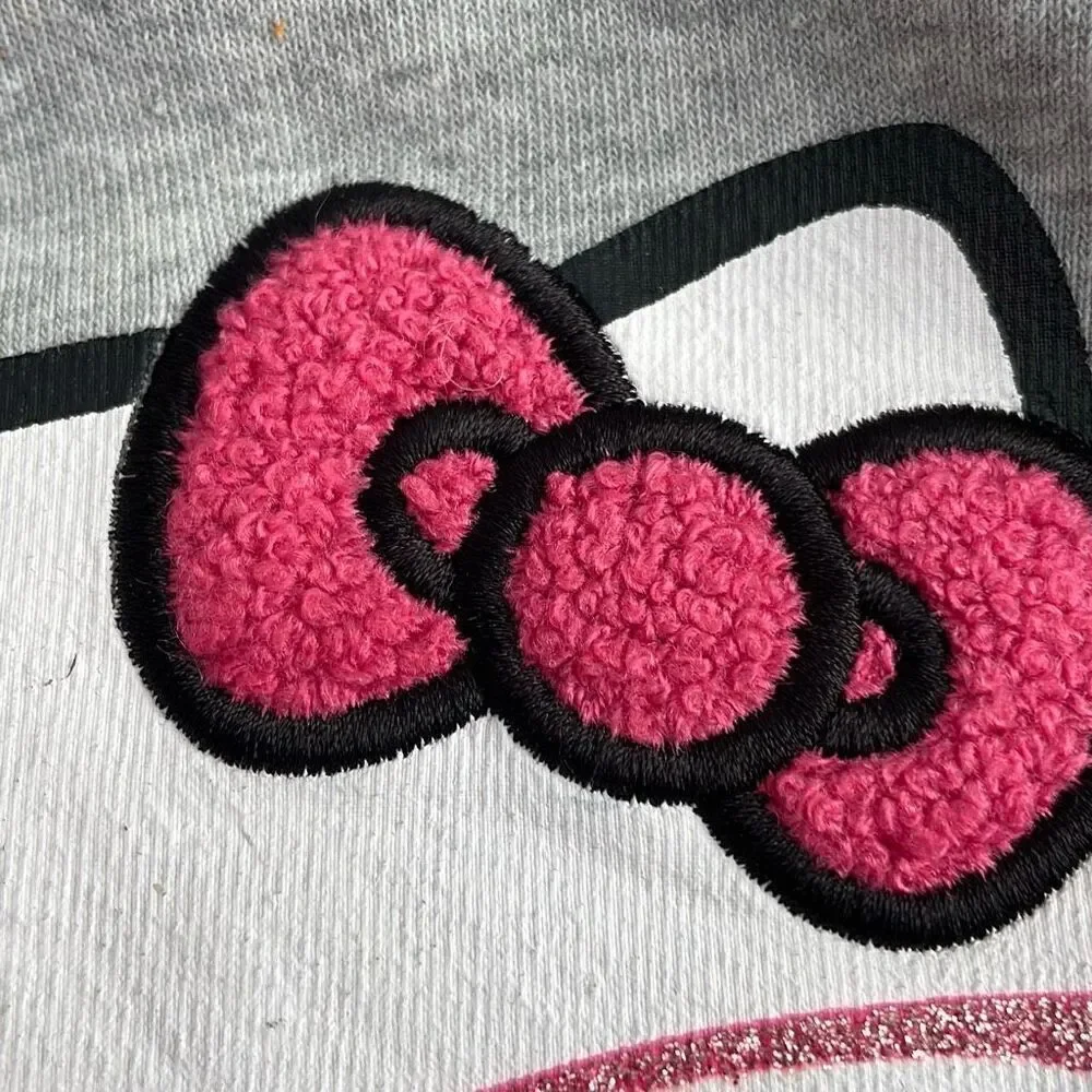 Hello Kitty Hooded Sweatshirt w/Ears and Pockets - 3T